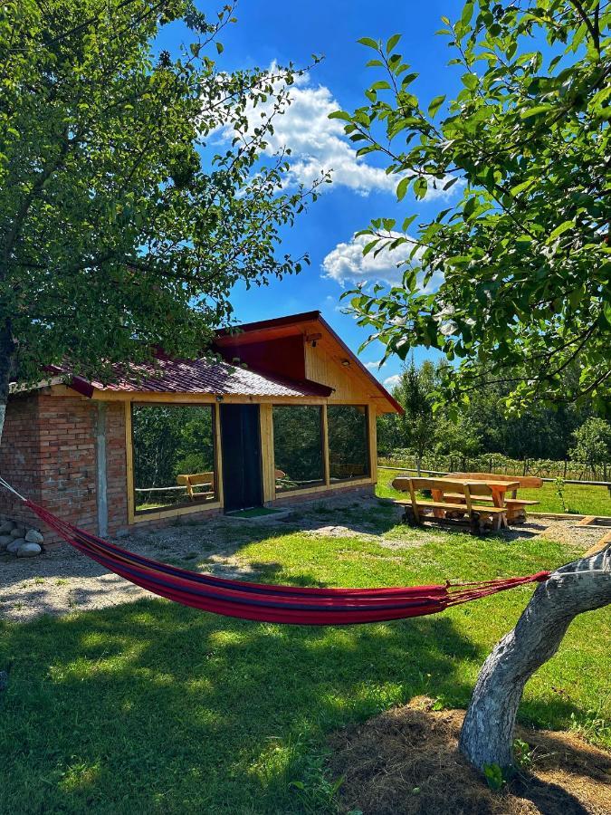 Villa Casuta Din Stejari-Transalpina Novaci-Străini Esterno foto